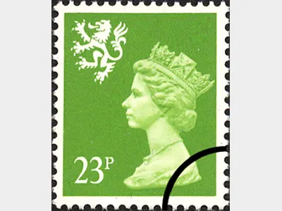 Scotland 23p Light Green