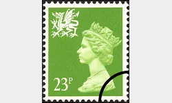 Wales 23p Light Green