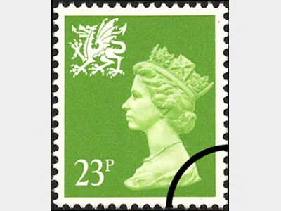 Wales 23p Light Green
