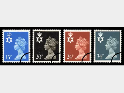 Northern Ireland 15p, 20p, 24p, 34p