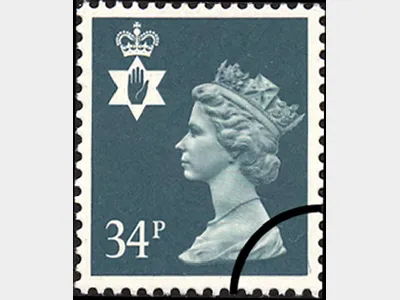 Northern Ireland 34p Slate