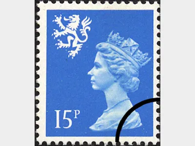 Scotland 15p Light Blue