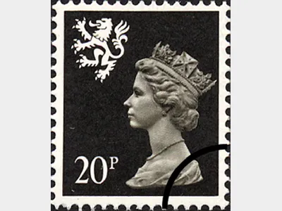 Scotland 20p Black