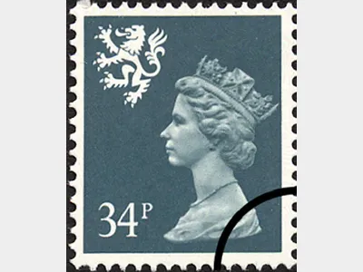 Scotland 34p Slate