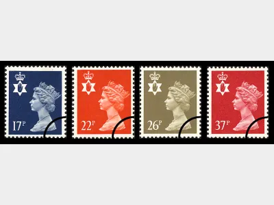Northern Ireland 17p, 22p, 26p, 37p