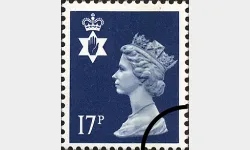 Northern Ireland 17p Dark Blue