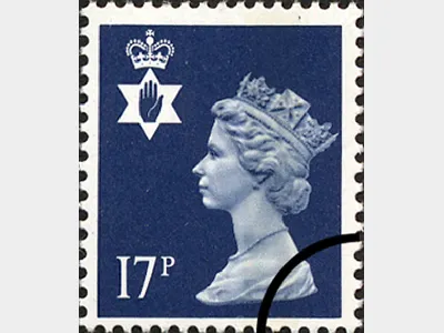 Northern Ireland 17p Dark Blue