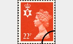 Northern Ireland 22p Flame