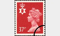 Northern Ireland 37p Red