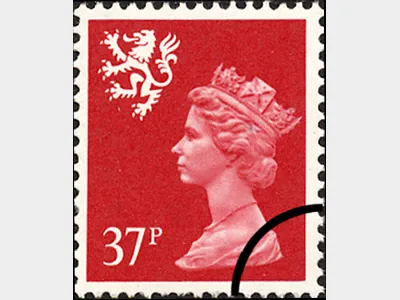 Scotland 37p Red