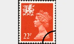Wales 22p Flame