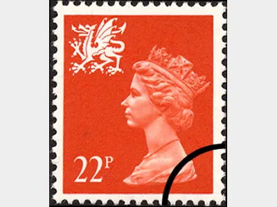 Wales 22p Flame