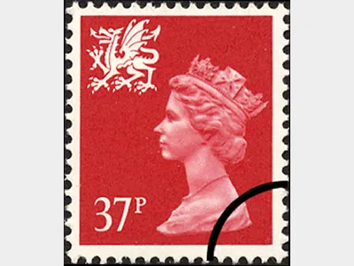 Wales 37p Red