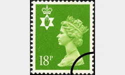 Northern Ireland 18p Light Green