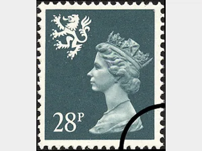 Scotland 28p Slate-blue