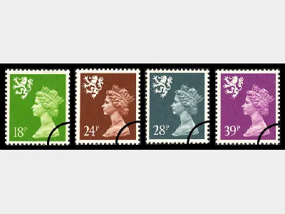 Scotland 18p, 24p, 28p, 39p
