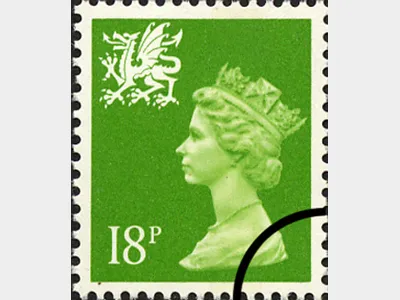 Wales 18p Light Green