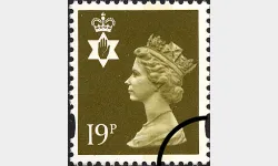 Northern Ireland 19p Olive-green