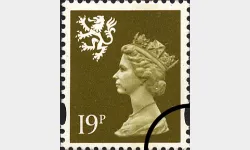 Scotland 19p Olive-green