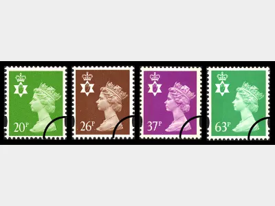 Northern Ireland 20p, 26p, 37p, 63p