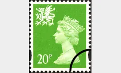 Wales 20p Light Green