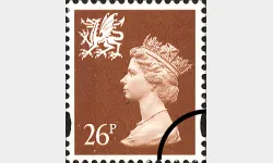 Wales 26p Rust