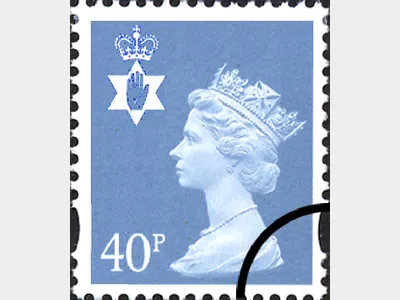 Northern Ireland 40p Grey-blue