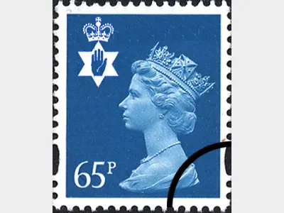 Northern Ireland 65p Dark Turquoise