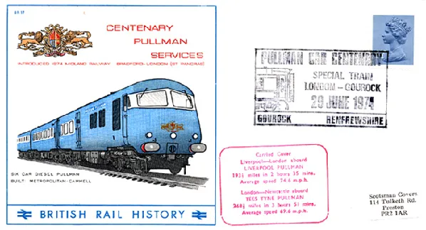 Centenary of Pullman Services