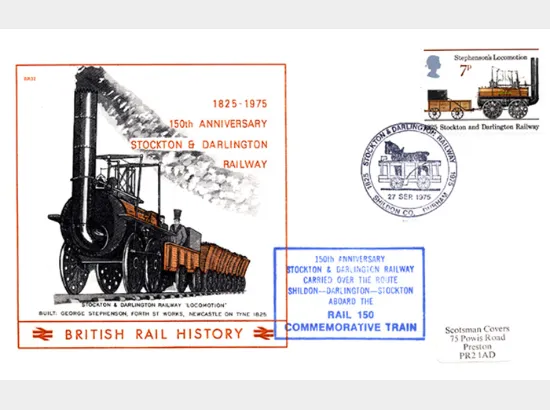 Stockton & Darlington Rly 150th Anniversary