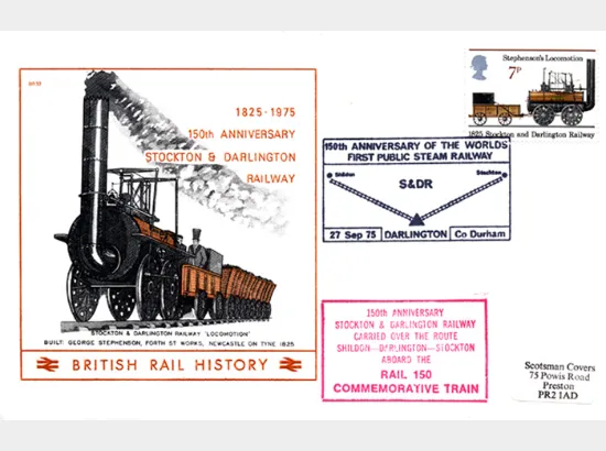 Stockton & Darlington Rly 150th Anniversary