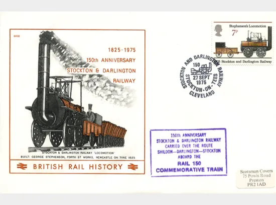 Stockton & Darlington Rly 150th Anniversary