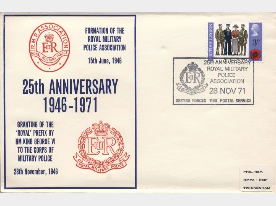 Formation of the Royal Military Police Association