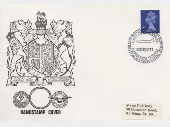 Handstamp Cover