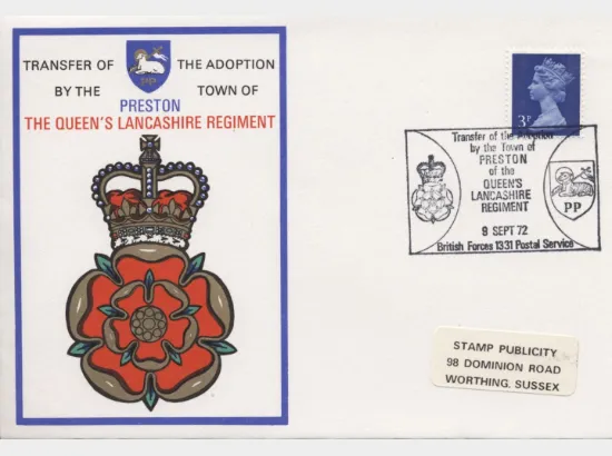 Transfer of The Adoption By the town of Preston