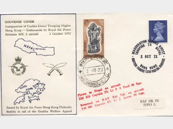 Inauguration of Gurkha Direct Trooping Flights