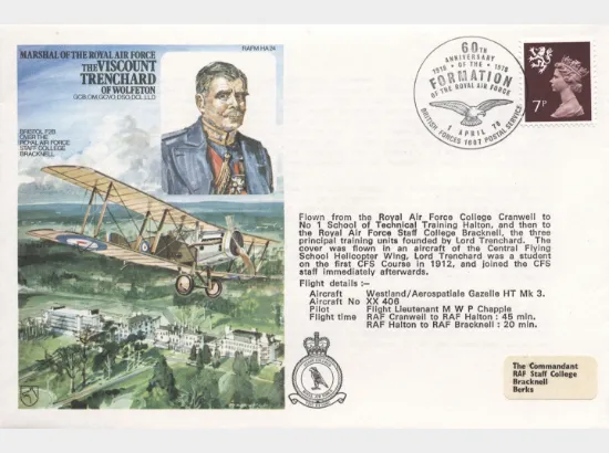 Bristol F2B Over Bracknell