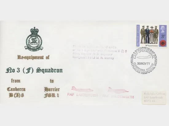 From Canberra to Harrier