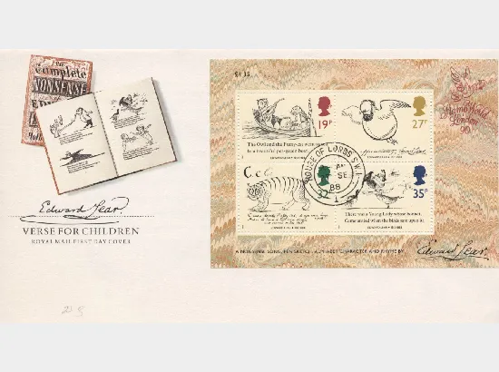 Edward Lear: Miniature Sheet