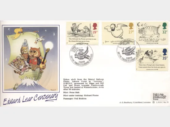 Edward Lear: Stamps