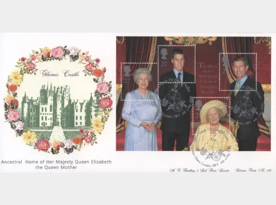 Queen Mother: Miniature Sheet