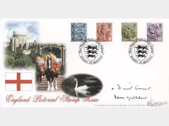 England 2nd, 1st, E, 65p