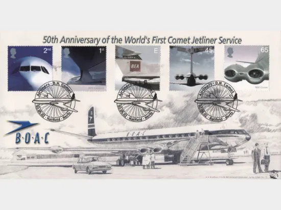 Airliners: Stamps