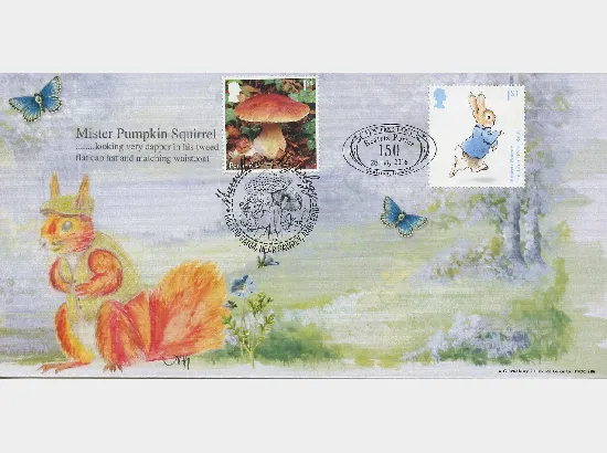 Mister Pumpkin Squirrel