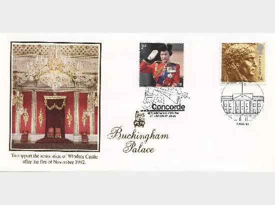 BUCKINGHAM PALACE FLYPAST