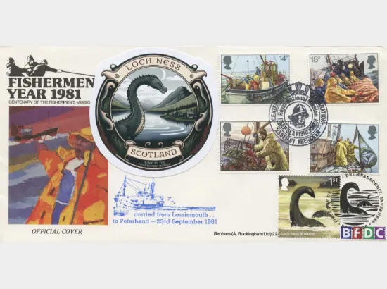 Loch Ness Monster - Fishermen Year 1981