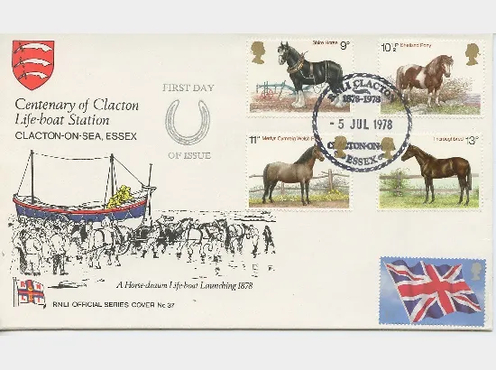 RNLI Horse drawn life boat