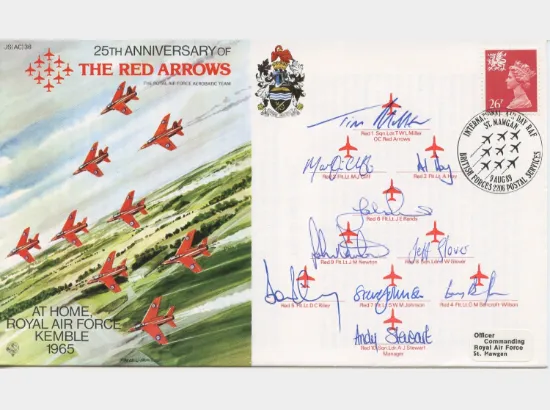 Red Arrows - Signed Cover