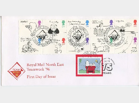 Peanut on Pillar Box - Royal Mail Teamwork