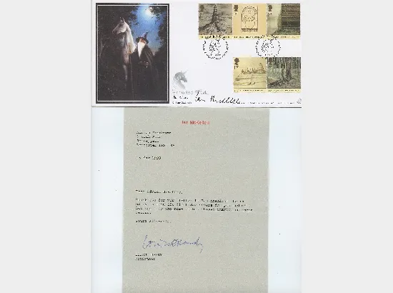 Ian McKellen - Gandalf - Signed Cover & Letter Ian McKellen - Gandalf - Signed Cover & Letter